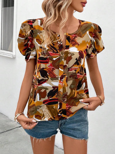 MyWesternTrendy Women's Western Top with Artistic Vibes WesternLove